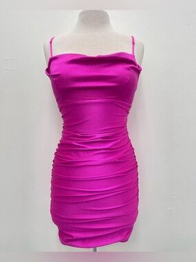 Pink Sparkly Cocktail Dress
